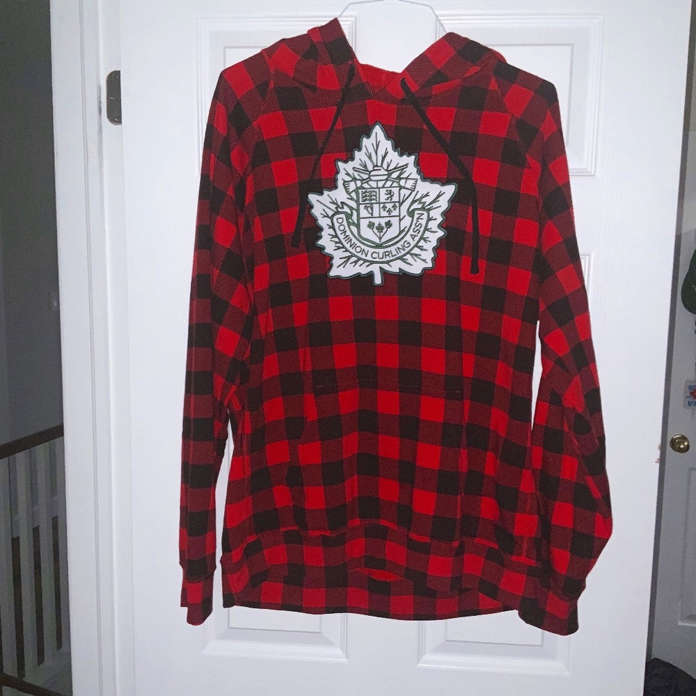 Men’s Curling Hoodie Size XL